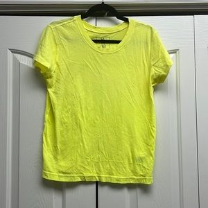 Neon yellow Free People Tshirt